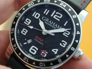 Graham Silverstone Time Zone GMT Automatic Watch