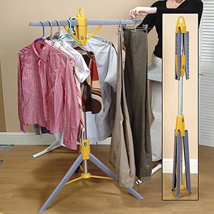 Hang and Store Instant Laundry Drying Rack or Clothes Hanger