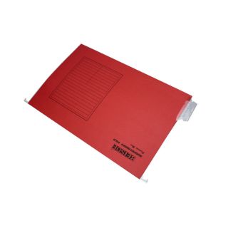 Recycled Colored Hanging File Folder Letter Red Tab