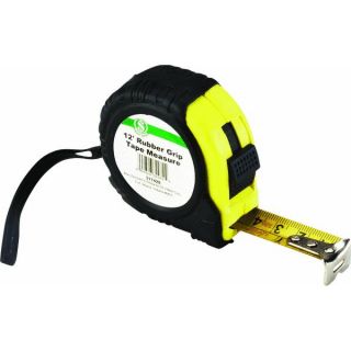 product description 12 tape measure with rubber grip communication