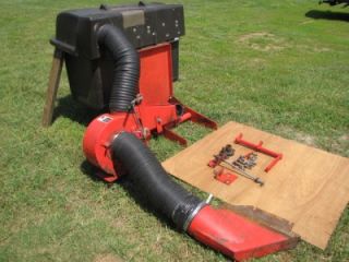 Gravely Tractor Mower Grass Catcher Blower Vacuum Bagging Powered