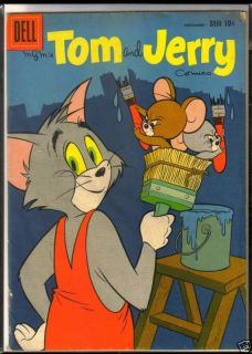 Tom and Jerry 172 Hanna Barbera Dell Comic Book VG