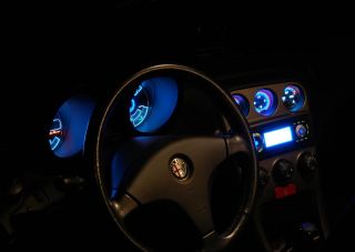 Alfa Romeo 156 Plasma Tacho Illuminated Glow Gauge Plasma Dials Budiky