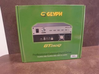 New Glyph GT050Q 1 TB External 7200 RPM GT050Q1F 1000 Hard Drive