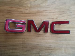 Front Grille GMC Letters Jimmy Emblem Fair 15629956 15629957 15629958