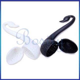 Oriental Swan Spoon Tea Strainer Infuser Mesh Ball Teaspoon Filter