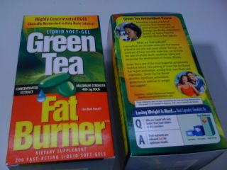 Applied Nutrition Green Tea Fat Burner 200 Fast Acting Liquid Soft