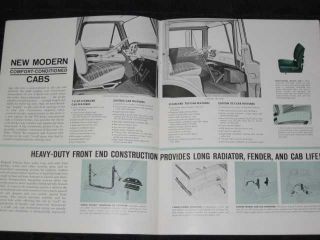 1964 Ford HD Tandem Axle Trucks Sales Brochure CDN