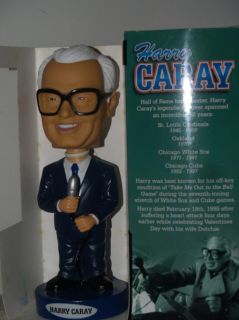Harry Caray 2002 Chicago Cubs Special Edition WGN Bobblehead Bobble