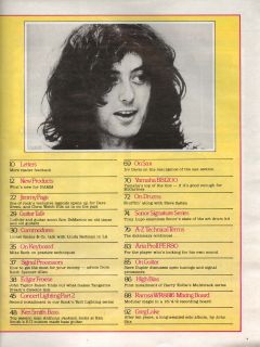  Musician Recording World Jimmy Page Greg Lake 2 1982