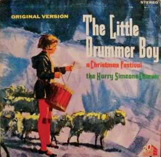  Drummer Boy A Christmas Festival Harry Simeone Chorale LP 1963