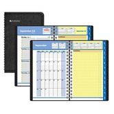 QuickNotes Weekly/Monthly System, 4 7/8x8, Black, 2013