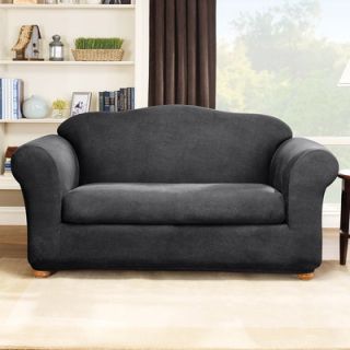 Sure Fit Stretch Leather Two Piece Sofa Slipcover   171327270U