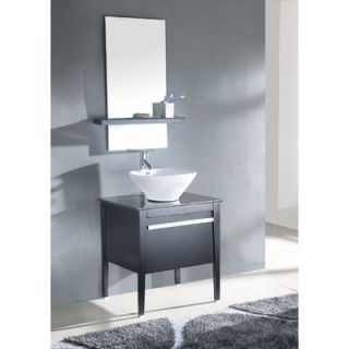 Legion Furniture 18.5 Vanity Mirror in Espresso   WA3114 M
