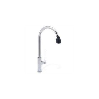 Grohe Ladylux Cafe Single Handle Single Hole Kitchen Faucet with Pull
