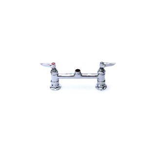 Chicago Faucets Manual Laundry Tray Faucet with Double Metal Lever