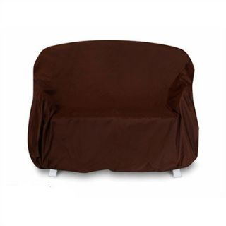 Two Dogs Designs Love Seat Cover in Chocolate