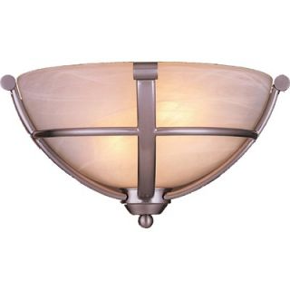 Elk Lighting Arco Baleno Wall Sconce in Satin Nickel and Multi Glass