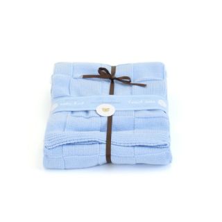 Go Mama Go Snug and Tug Swaddle Blanket in Caribbean Blue   Small