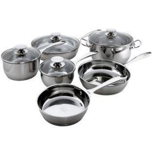 Berndes Cucinare Stainless Steel 10 Piece Cookware Set