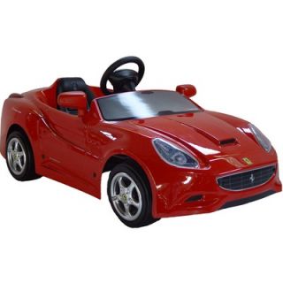 Big Toys Ferrari California 12V Car in Red   TT 676424