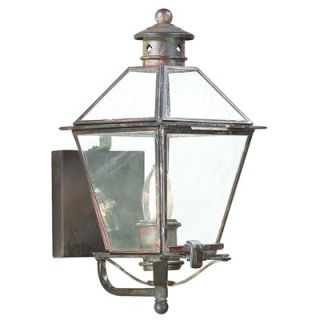 Troy Lighting Montgomery 13.5 x 6.5 Wall Lantern with Clear Seeded