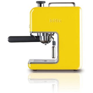 Delonghi kMix 15 Bars Pump Espresso Maker in Yellow