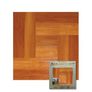 Home Dynamix Paramount 16 x 16 Vinyl Woodtone Tiles (Set of 6