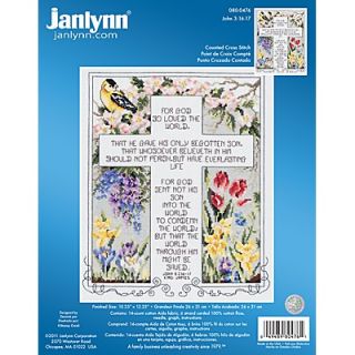 Janlynn John 316 17 Counted Cross Stitch   080 0476