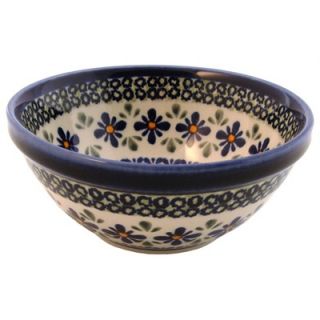 Polish Pottery 16 oz Soup / Cereal Bowl   Pattern DU60   848 DU60