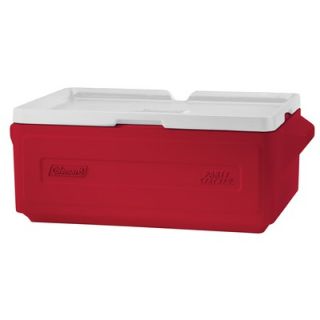 Coleman 24 Can Party Stacker Cooler in Red   3000000450
