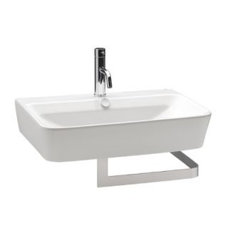 Bissonnet Emma 21.7 Ceramic Bathroom Sink in White