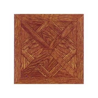  Vinyl Machine Wood Cross Diamond Floor Tile (Set of 20)   20PCS 8075