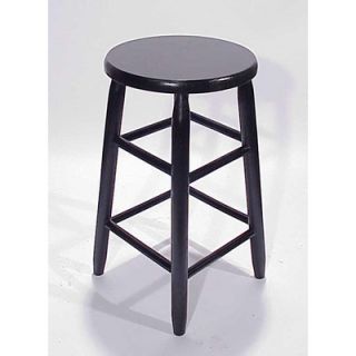 Dixie Seating 24 Round Top Backless Barstool