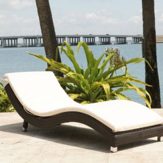Source Outdoor Wave Chaise Lounge with Cushion   SO 095 31