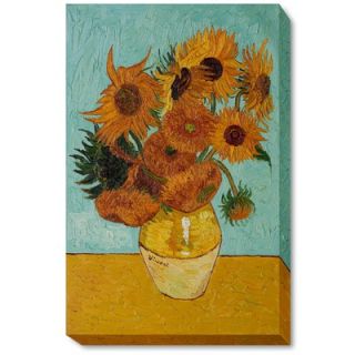  Sunflowers Canvas Art by Vincent Van Gogh Modern   31 X 27