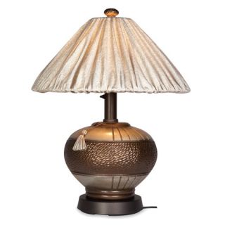 Phoenix 32 Table Lamp in Bronze and Silver