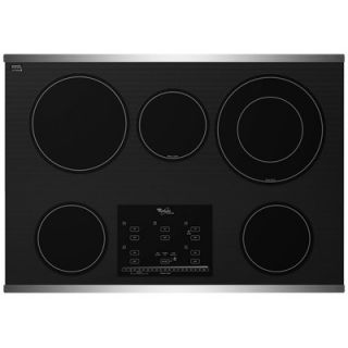 Whirlpool 30 Tap Touch Controls Ceramic Glass Electric Cooktop