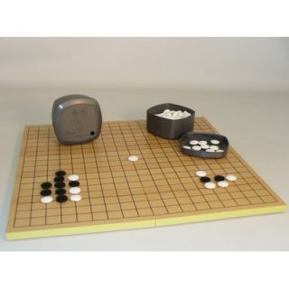 Play All Day Games 0.28 Stone Go Set with Slotted Chess Board