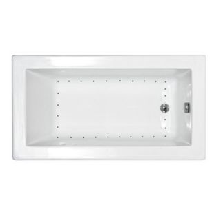 Spa Escapes Guadeloupe 30 x 60 x 23 Rectangular Air Jetted Bathtub