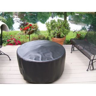 38 Round All Weather Cover in Black