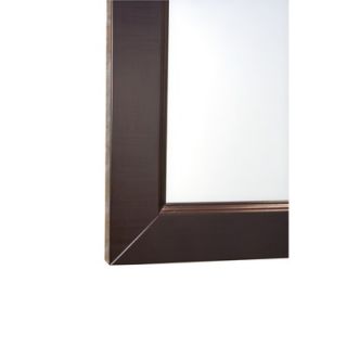  36 W x 24 H x 1.5 D Wood Frame Mirror in Espresso   MF9 36 003 EX