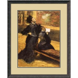  Museum by Edgar Degas, Framed Print Art   29.43 x 24.18   DSW01462