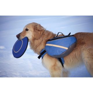 Doggles Extreme Dog Backpack in Blue and Gray