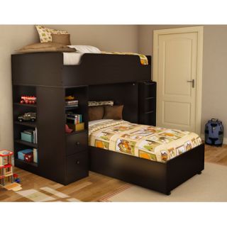 L-shaped Twin Bunk Beds