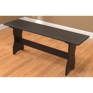 TMS Nook Wooden Bench   40097BLK