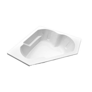 American Acrylic 59.5 x 59.5 Whirlpool and Air Massage Arm Rest