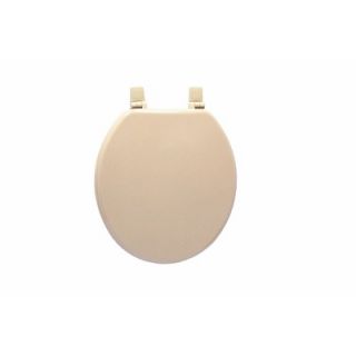 Trimmer Molded Wood Toilet Seat in Taupe   M 66
