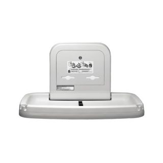 Horizontal Baby Changing Station in Cream