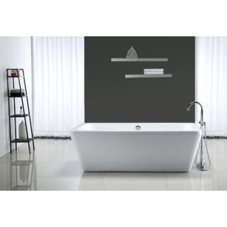 Ove Decors Kido 69 Acrylic Freestanding Bathtub
